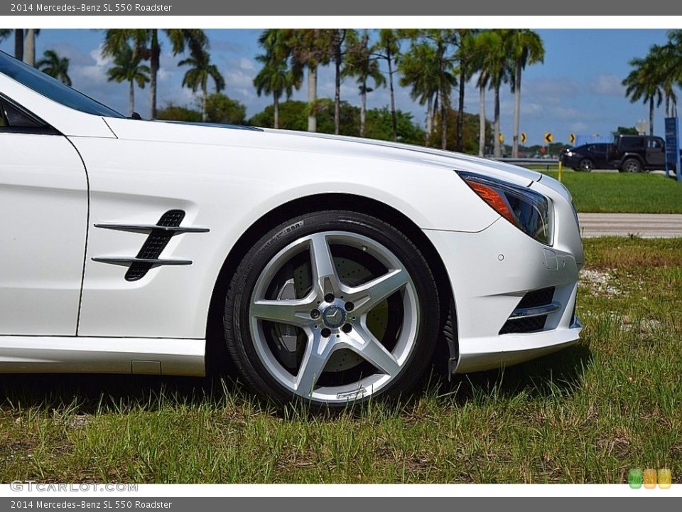 2014 Mercedes-Benz SL 550 Roadster Wheel and Tire Photo #140005777