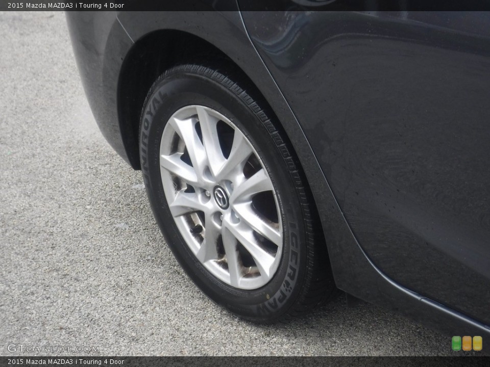 2015 Mazda MAZDA3 i Touring 4 Door Wheel and Tire Photo #140006929