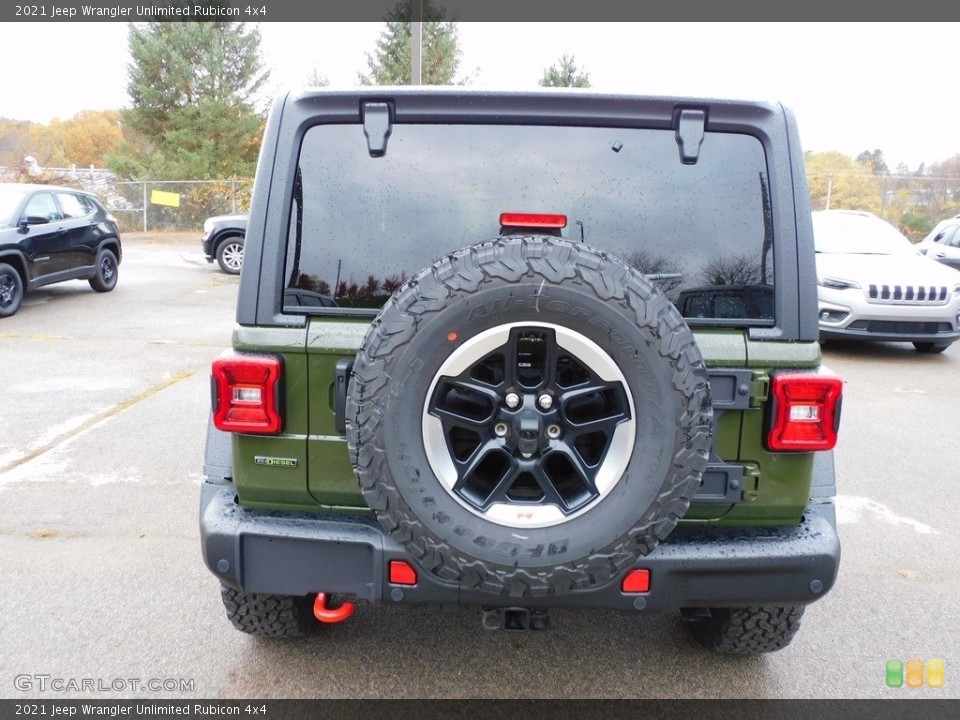 2021 Jeep Wrangler Unlimited Rubicon 4x4 Wheel and Tire Photo #140009641