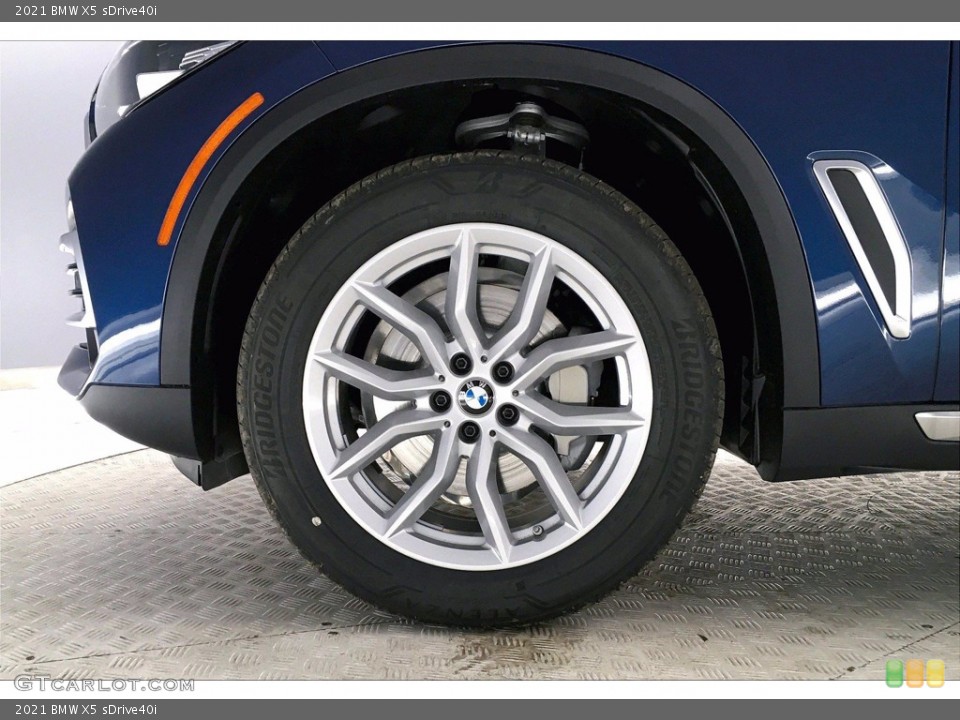 2021 BMW X5 sDrive40i Wheel and Tire Photo #140018663