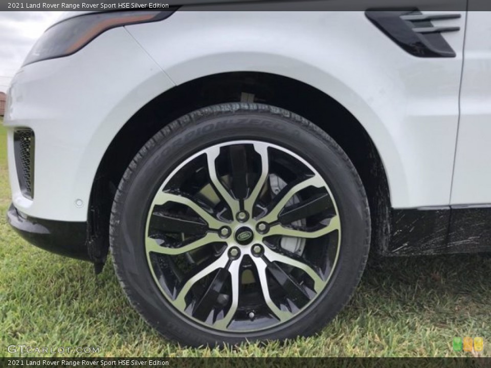 2021 Land Rover Range Rover Sport HSE Silver Edition Wheel and Tire Photo #140020346