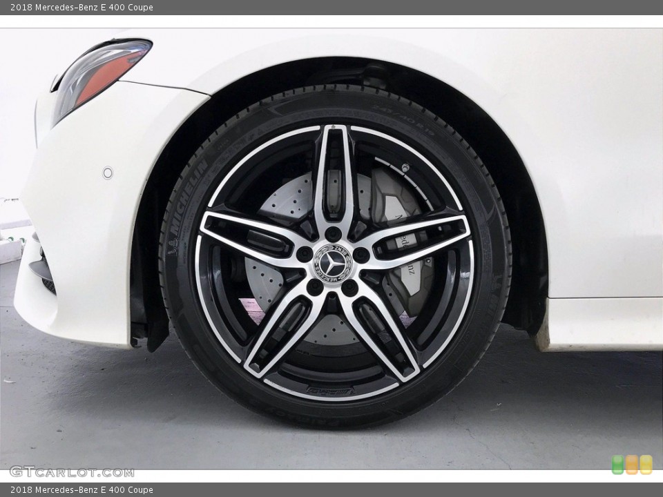 2018 Mercedes-Benz E 400 Coupe Wheel and Tire Photo #140023394