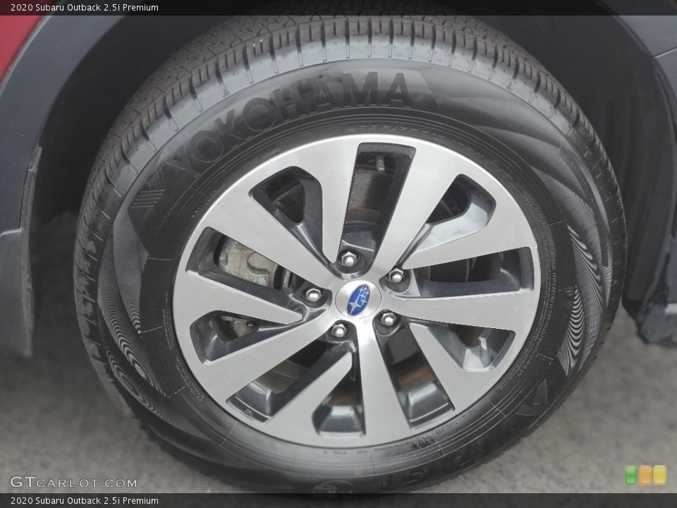 2020 Subaru Outback 2.5i Premium Wheel and Tire Photo #140027219