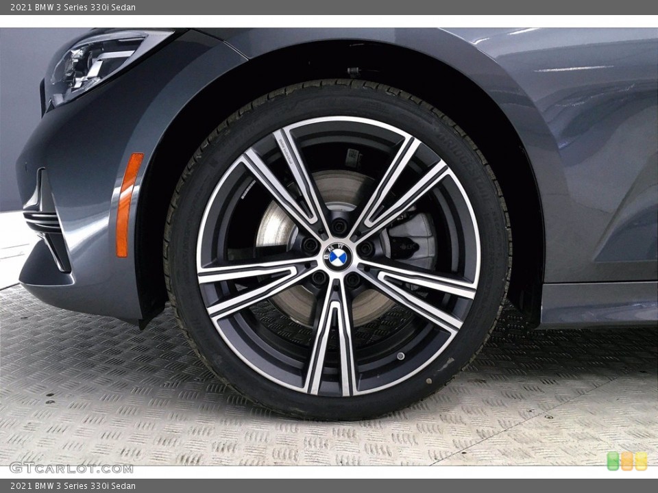 2021 BMW 3 Series 330i Sedan Wheel and Tire Photo #140031245