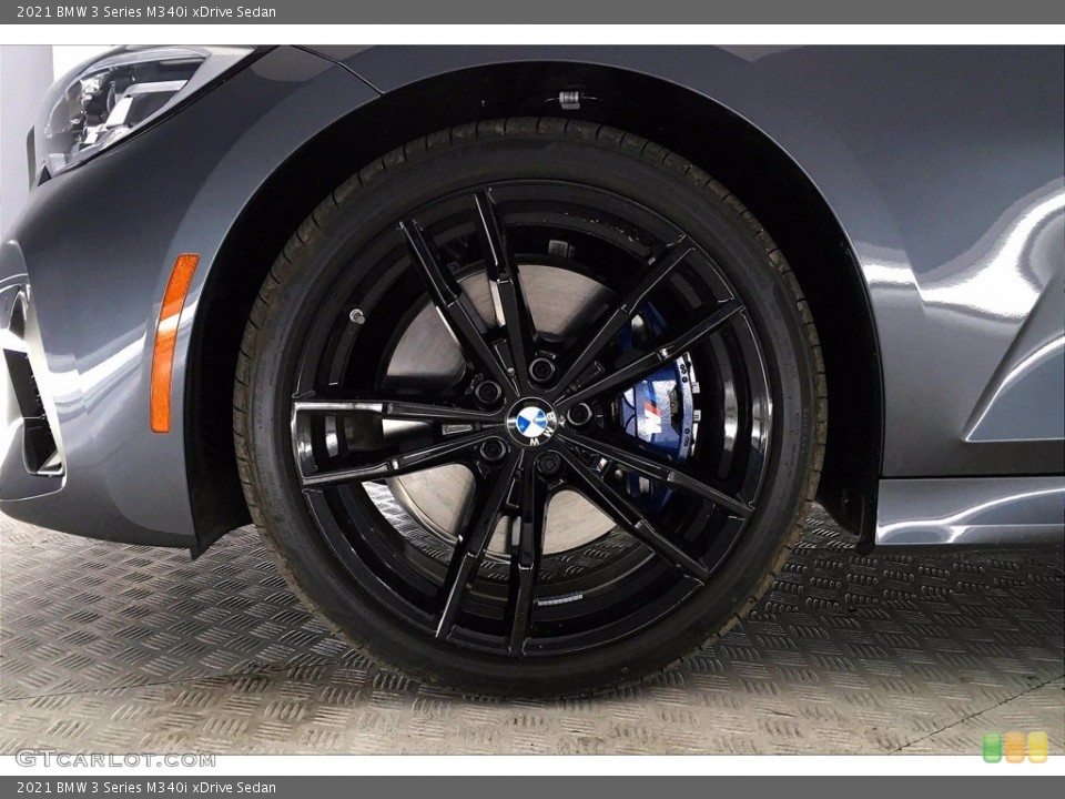 2021 BMW 3 Series M340i xDrive Sedan Wheel and Tire Photo #140032546