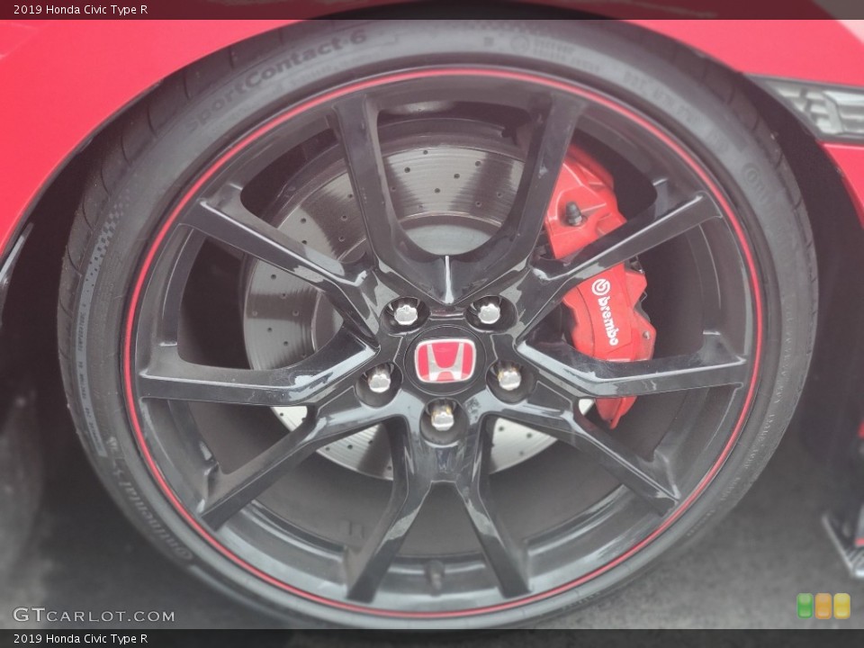 2019 Honda Civic Type R Wheel and Tire Photo #140037613