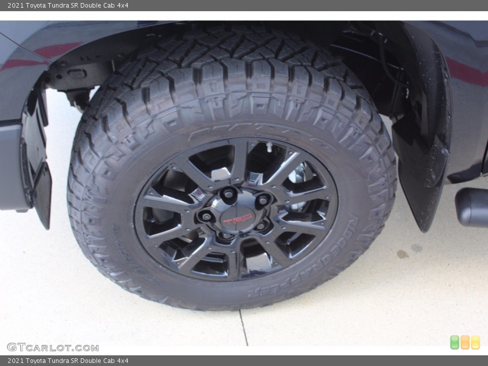 2021 Toyota Tundra SR Double Cab 4x4 Wheel and Tire Photo #140043862