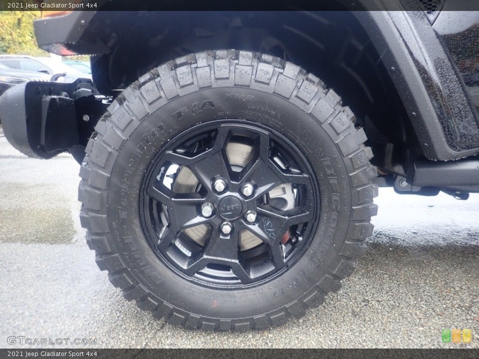 2021 Jeep Gladiator Sport 4x4 Wheel and Tire Photo #140056864