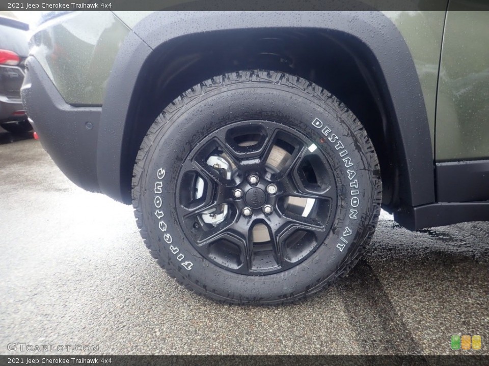 2021 Jeep Cherokee Traihawk 4x4 Wheel and Tire Photo #140058886