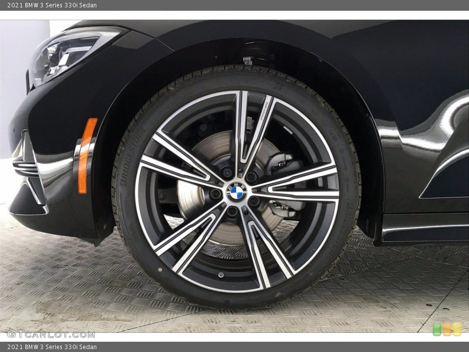 2021 BMW 3 Series 330i Sedan Wheel and Tire Photo #140065076