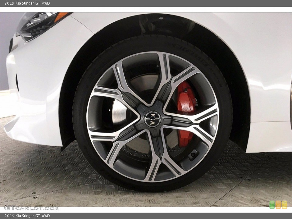 2019 Kia Stinger GT AWD Wheel and Tire Photo #140068121