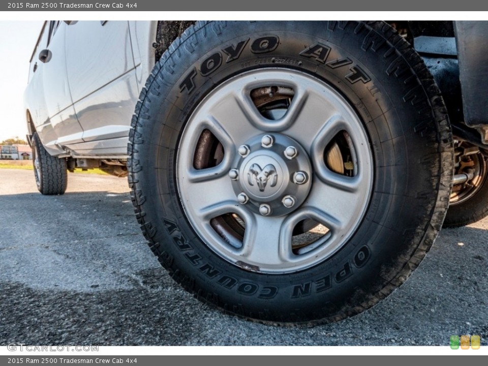 2015 Ram 2500 Tradesman Crew Cab 4x4 Wheel and Tire Photo #140072926