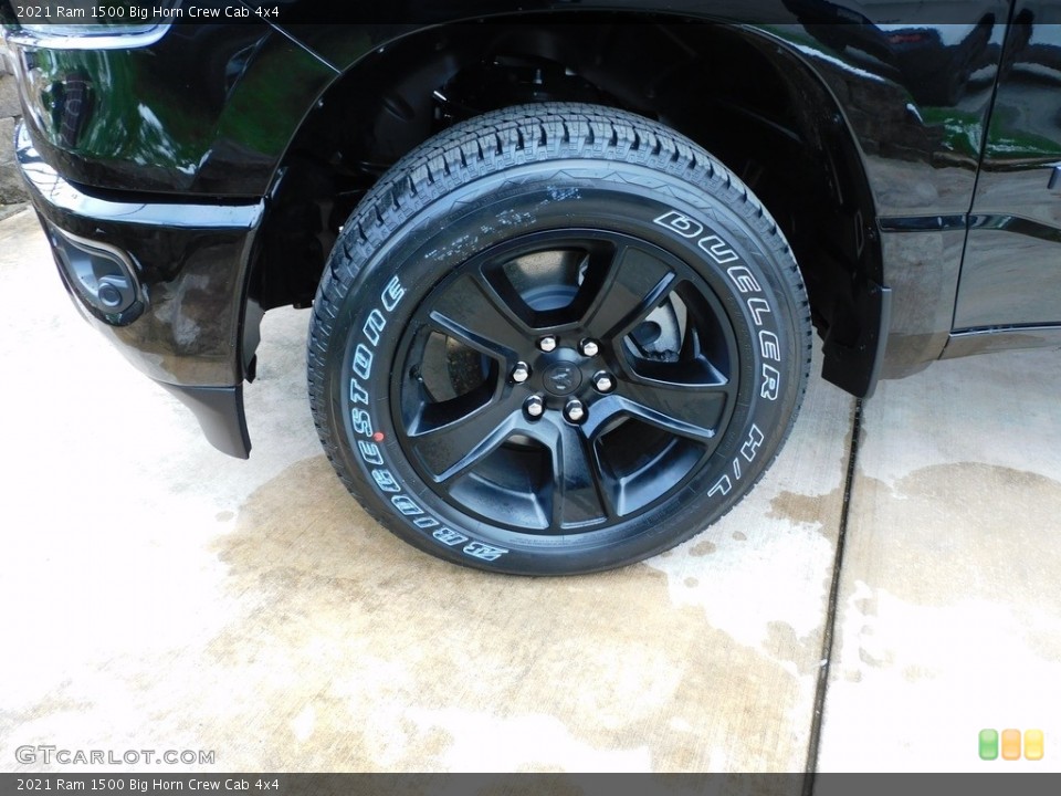 2021 Ram 1500 Big Horn Crew Cab 4x4 Wheel and Tire Photo #140075228