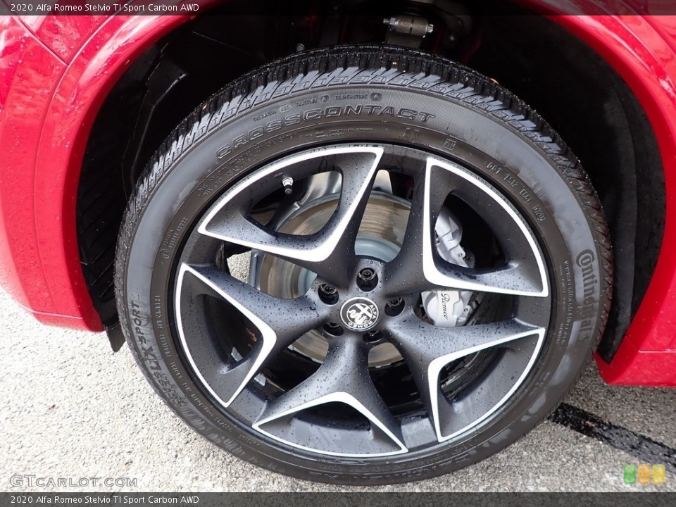 2020 Alfa Romeo Stelvio TI Sport Carbon AWD Wheel and Tire Photo #140077655
