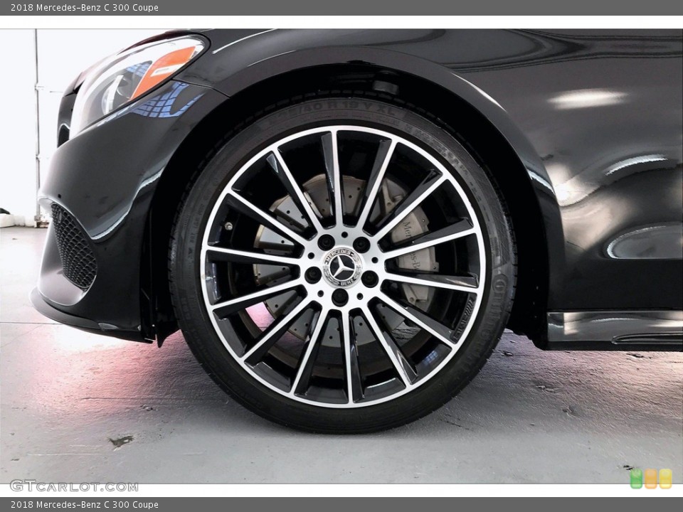 2018 Mercedes-Benz C 300 Coupe Wheel and Tire Photo #140081522