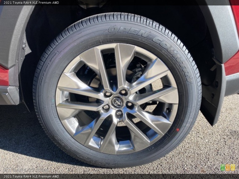 2021 Toyota RAV4 XLE Premium AWD Wheel and Tire Photo #140087111