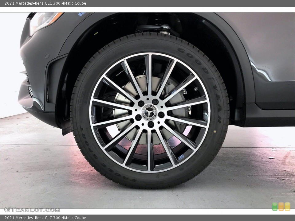 2021 Mercedes-Benz GLC 300 4Matic Coupe Wheel and Tire Photo #140088715