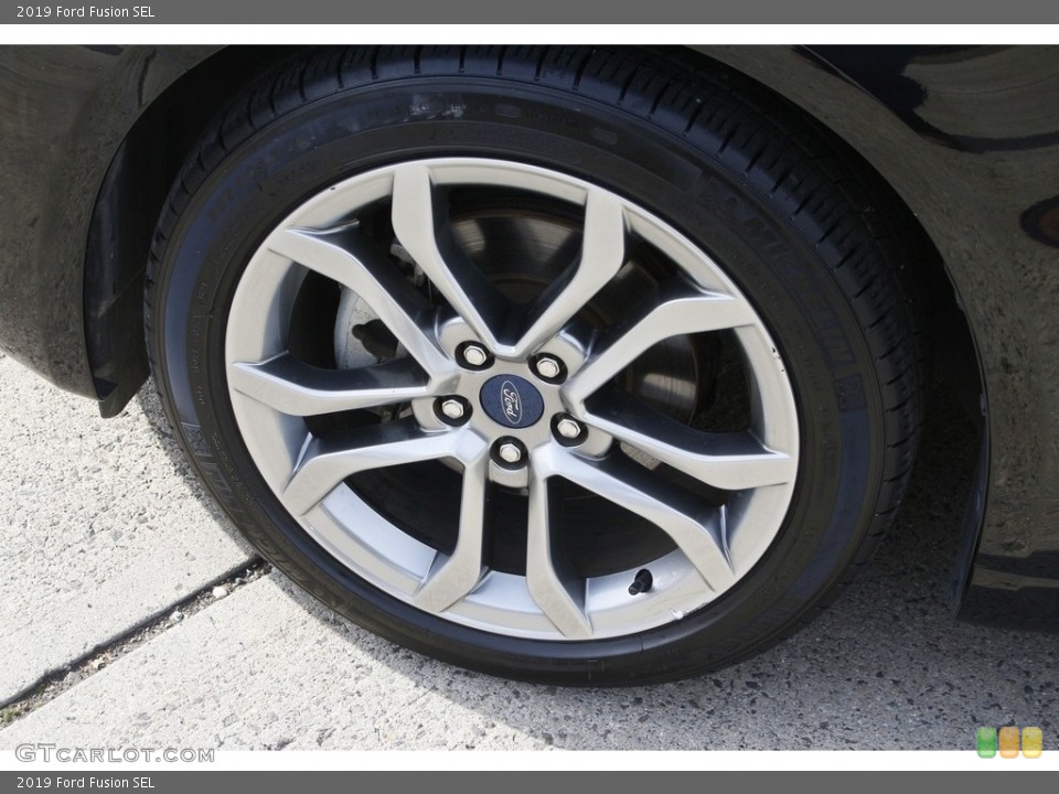 2019 Ford Fusion SEL Wheel and Tire Photo #140089222