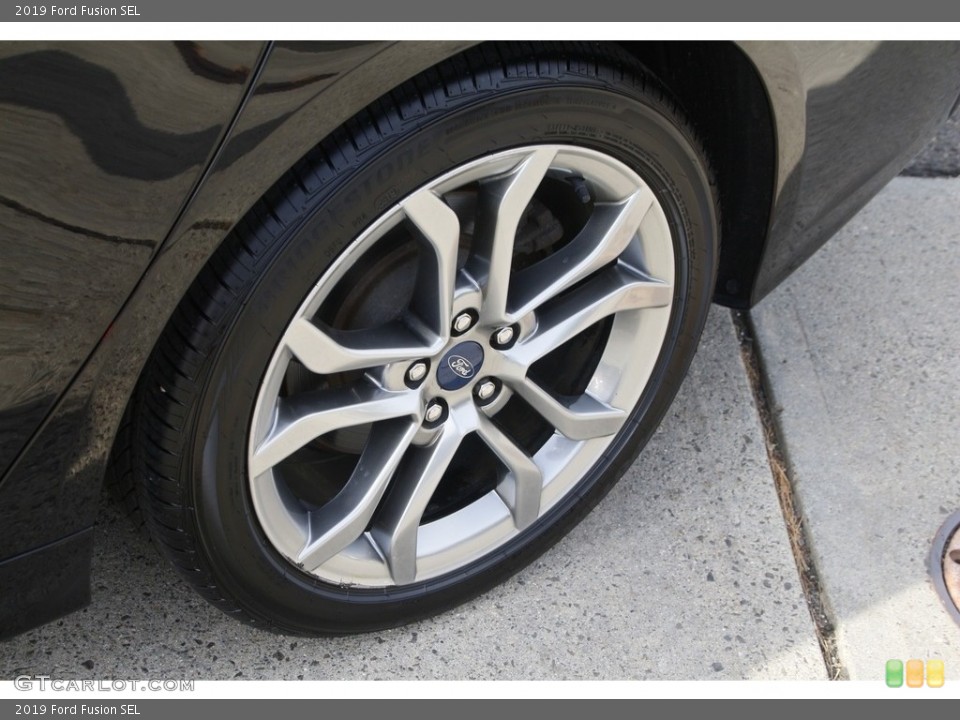 2019 Ford Fusion SEL Wheel and Tire Photo #140089273