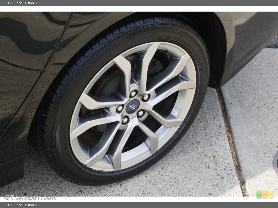 2019 Ford Fusion SEL Wheel and Tire Photo #140089291