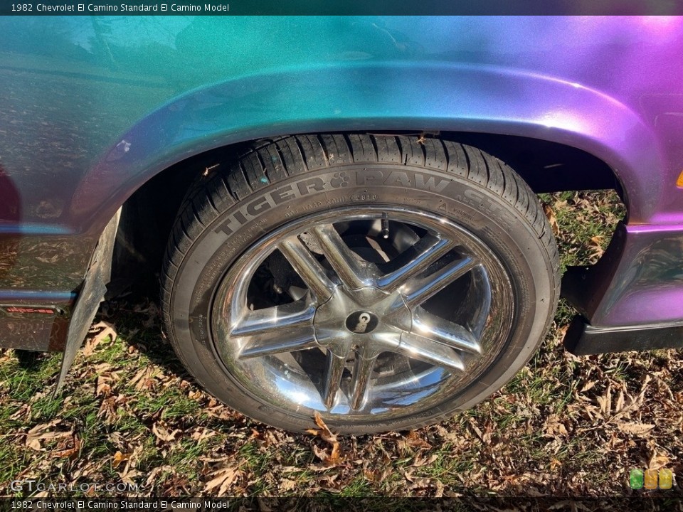 1982 Chevrolet El Camino Custom Wheel and Tire Photo #140092534