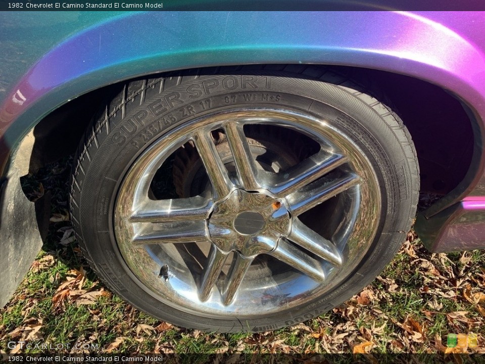 1982 Chevrolet El Camino Custom Wheel and Tire Photo #140092552