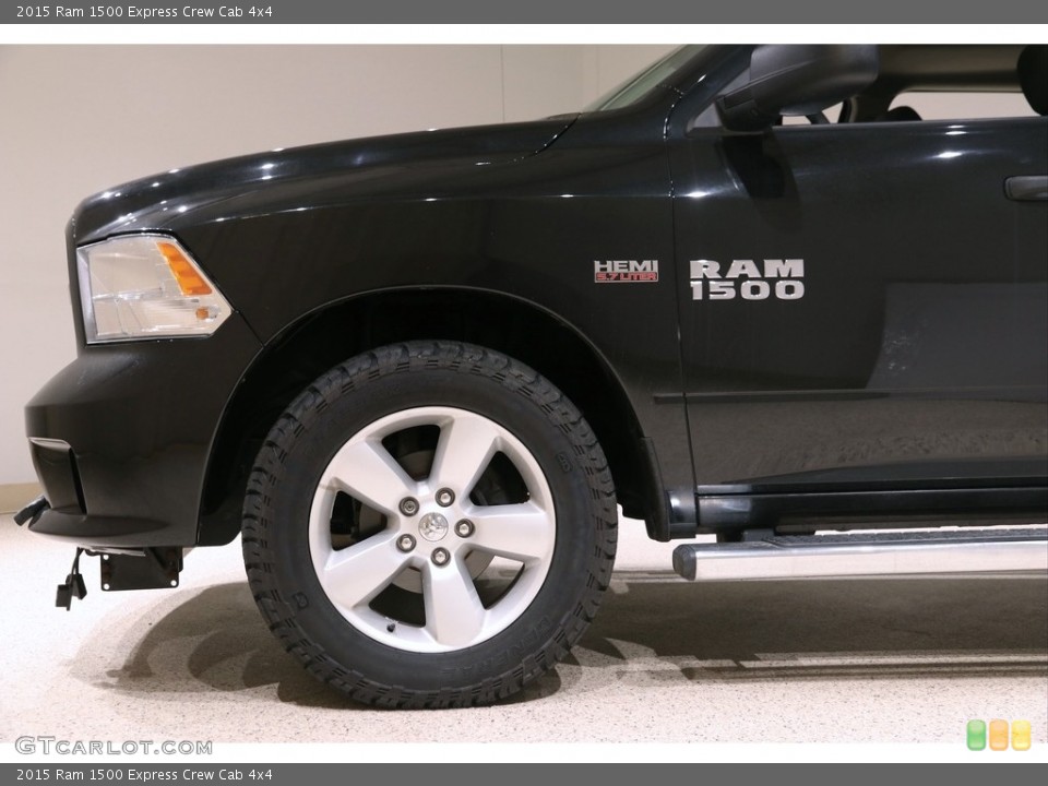 2015 Ram 1500 Express Crew Cab 4x4 Wheel and Tire Photo #140094586