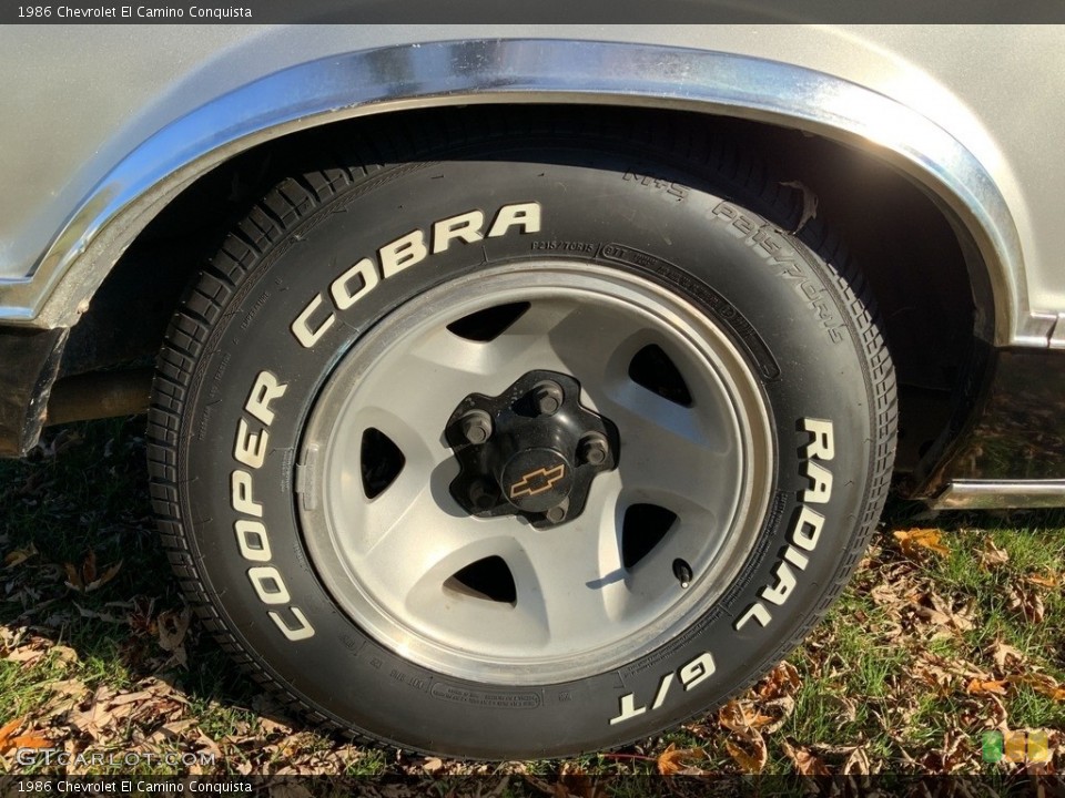 1986 Chevrolet El Camino Conquista Wheel and Tire Photo #140100063