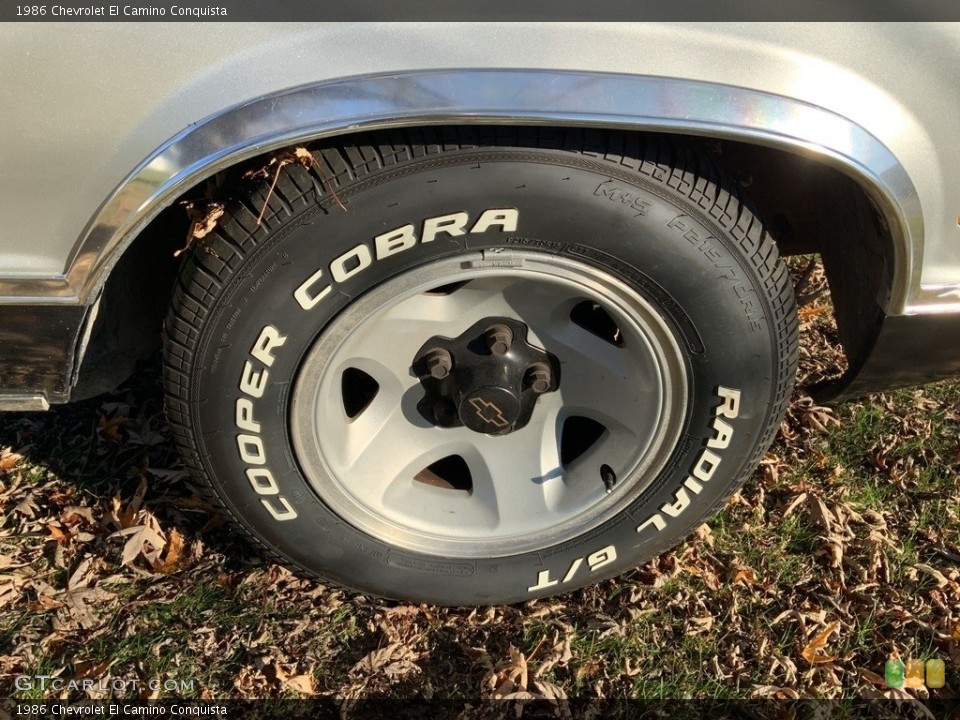 1986 Chevrolet El Camino Conquista Wheel and Tire Photo #140100087