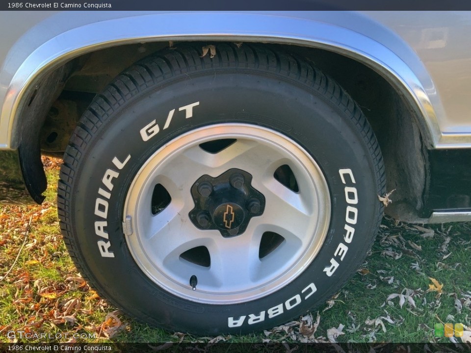 1986 Chevrolet El Camino Conquista Wheel and Tire Photo #140100114