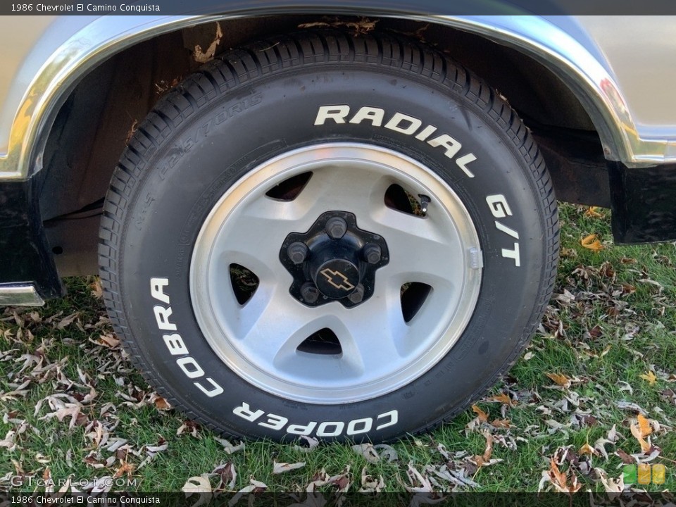 1986 Chevrolet El Camino Wheels and Tires