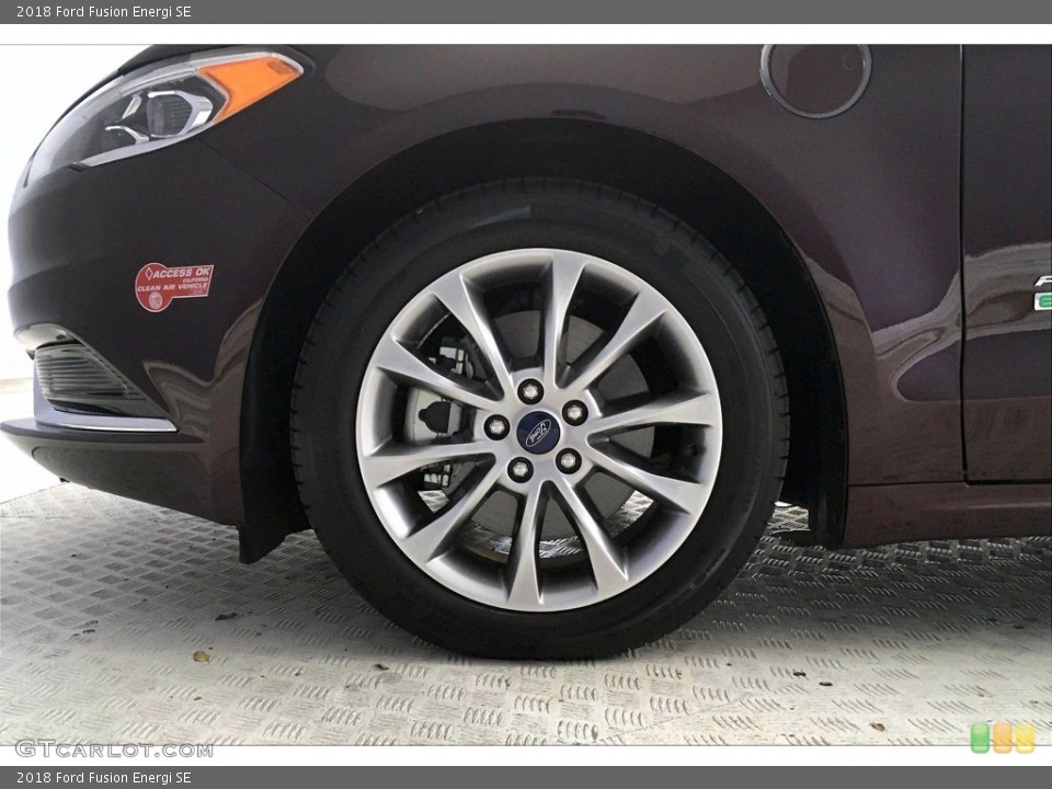 2018 Ford Fusion Energi SE Wheel and Tire Photo #140111395