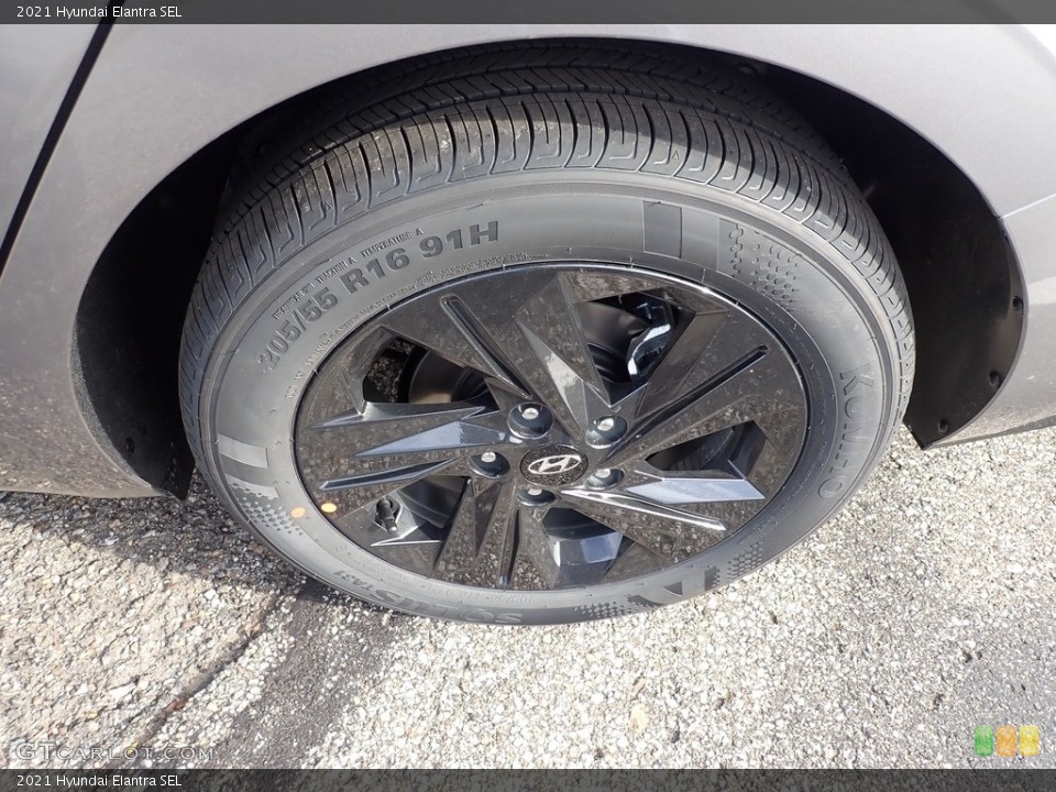 2021 Hyundai Elantra SEL Wheel and Tire Photo #140113657