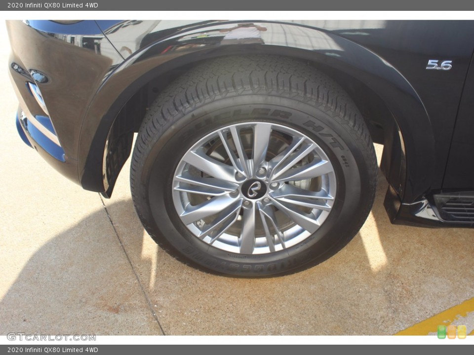 2020 Infiniti QX80 Limited 4WD Wheel and Tire Photo #140116207