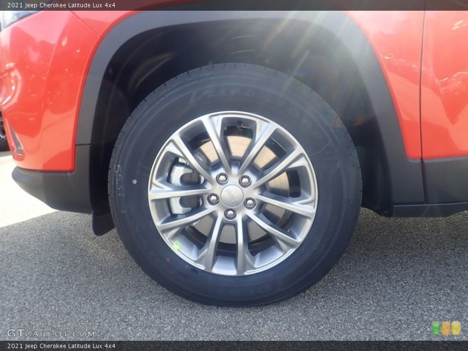 2021 Jeep Cherokee Latitude Lux 4x4 Wheel and Tire Photo #140117725