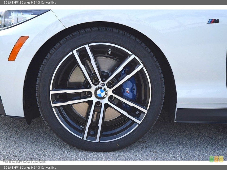 2019 BMW 2 Series M240i Convertible Wheel and Tire Photo #140123661