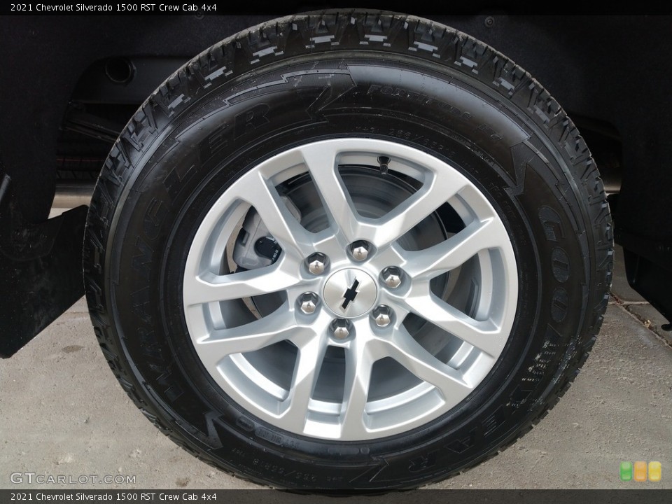 2021 Chevrolet Silverado 1500 RST Crew Cab 4x4 Wheel and Tire Photo #140126414