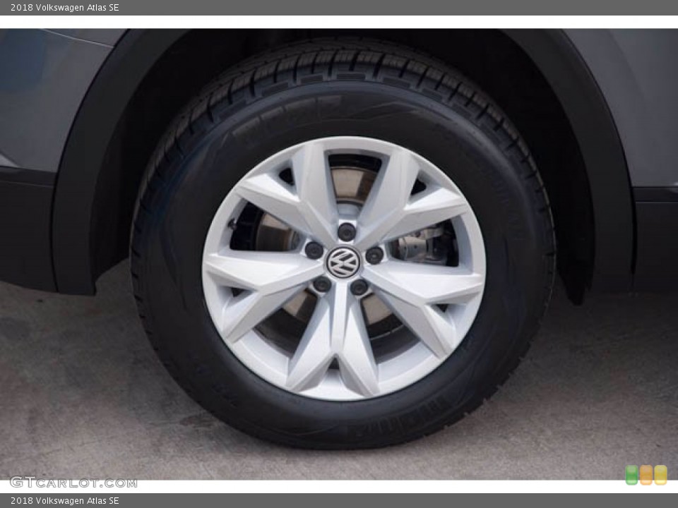 2018 Volkswagen Atlas SE Wheel and Tire Photo #140128188