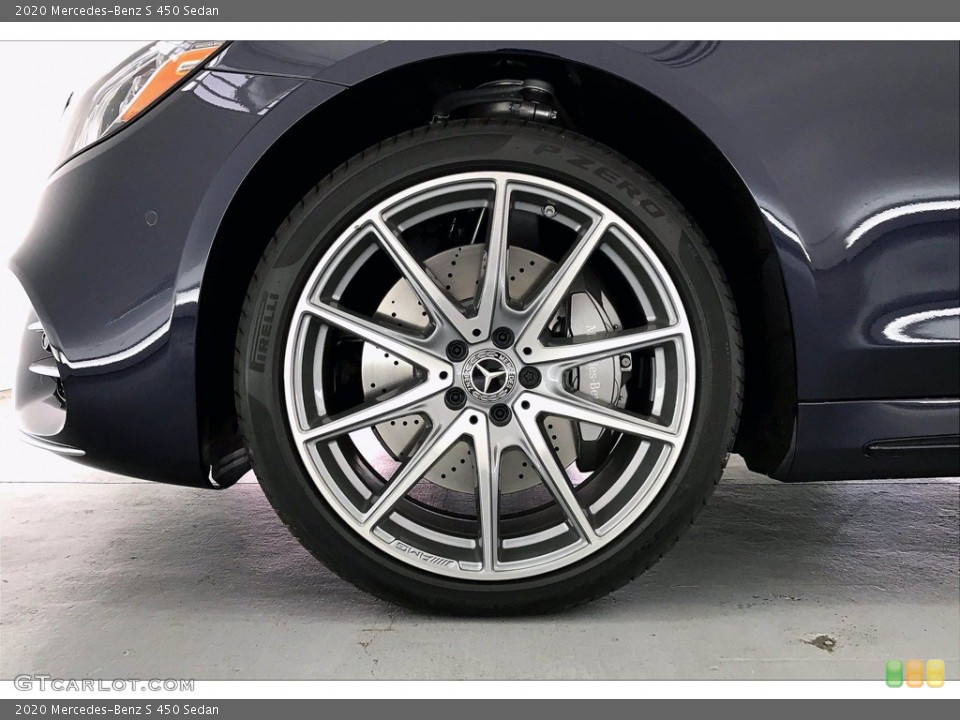 2020 Mercedes-Benz S 450 Sedan Wheel and Tire Photo #140132394