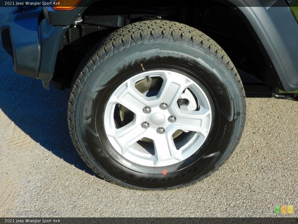 2021 Jeep Wrangler Sport 4x4 Wheel and Tire Photo #140136213