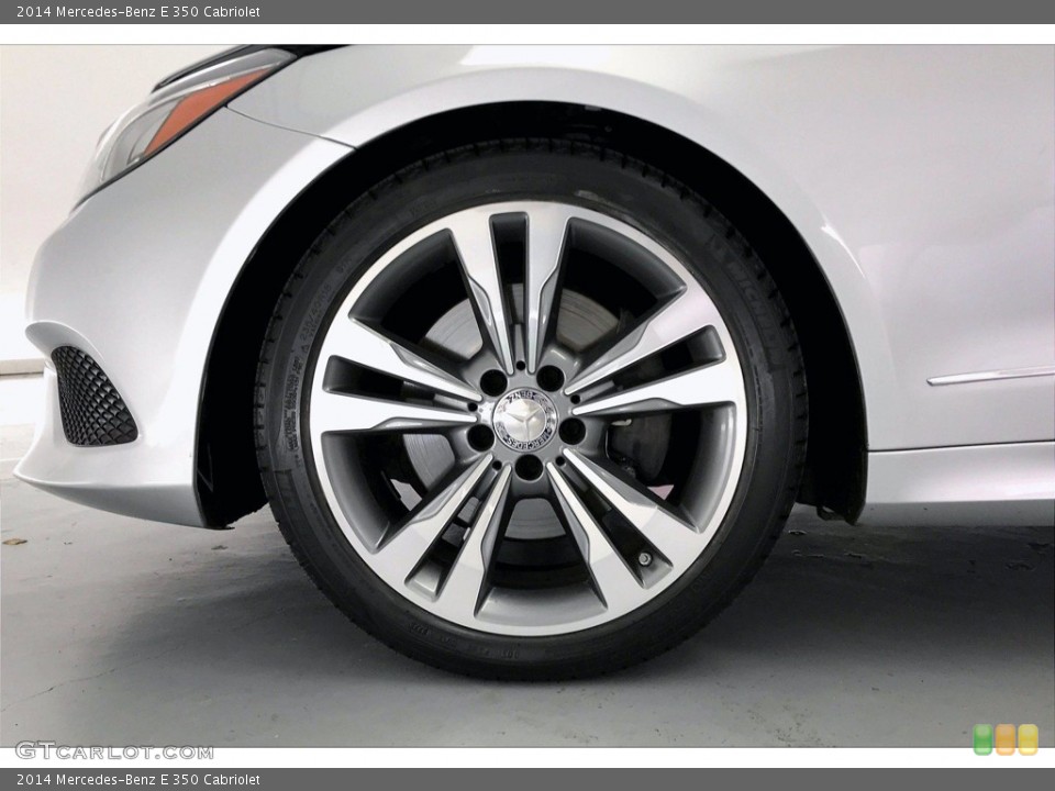 2014 Mercedes-Benz E 350 Cabriolet Wheel and Tire Photo #140141862