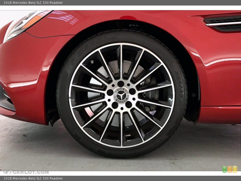 2018 Mercedes-Benz SLC 300 Roadster Wheel and Tire Photo #140154270