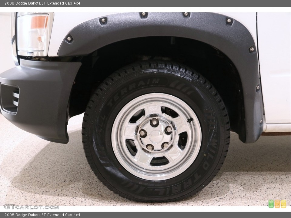 2008 Dodge Dakota ST Extended Cab 4x4 Wheel and Tire Photo #140173419