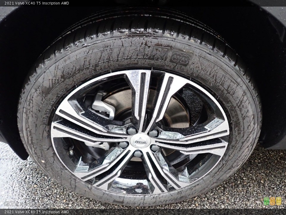 2021 Volvo XC40 T5 Inscription AWD Wheel and Tire Photo #140178164