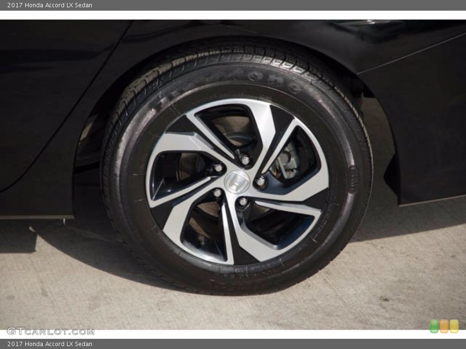 2017 Honda Accord LX Sedan Wheel and Tire Photo #140178551