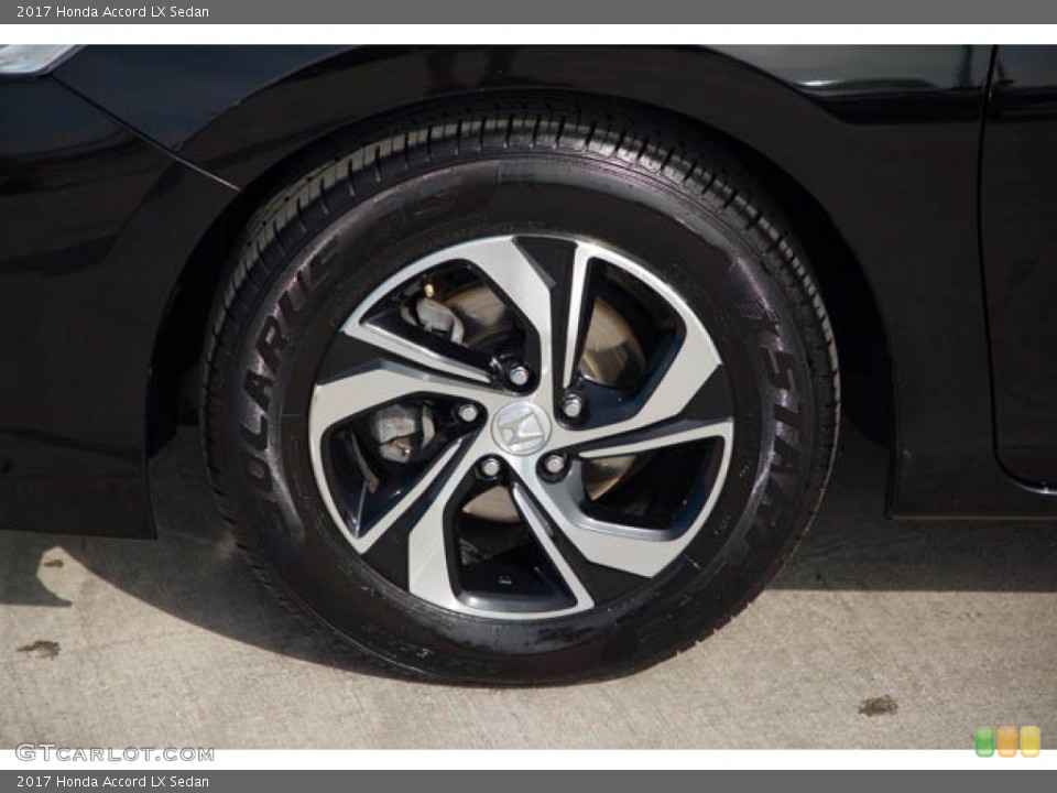 2017 Honda Accord LX Sedan Wheel and Tire Photo #140178575