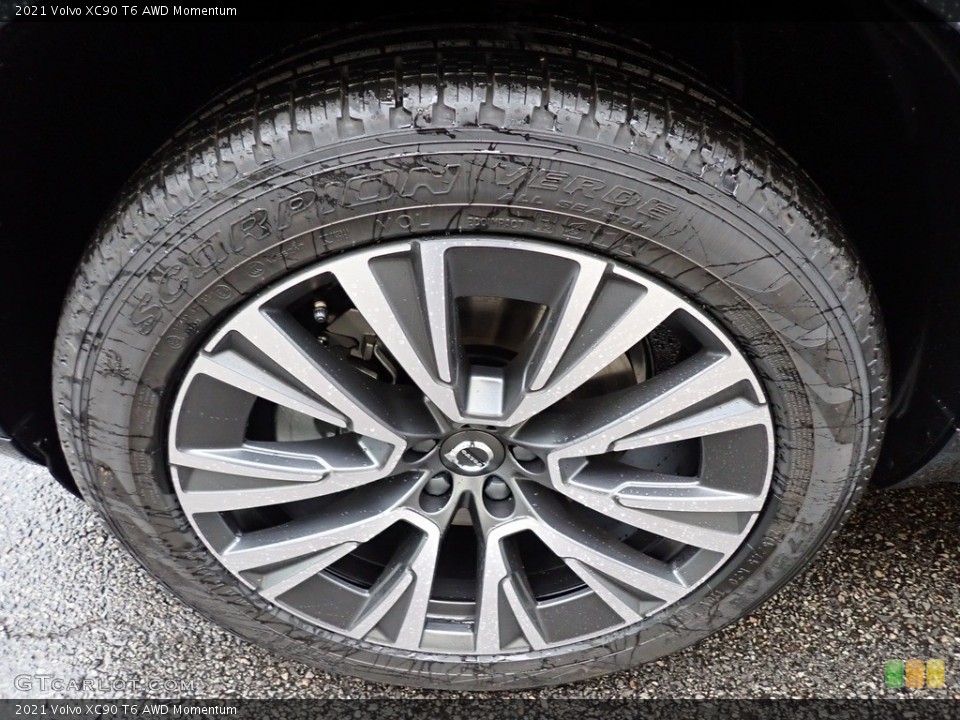 2021 Volvo XC90 T6 AWD Momentum Wheel and Tire Photo #140178968