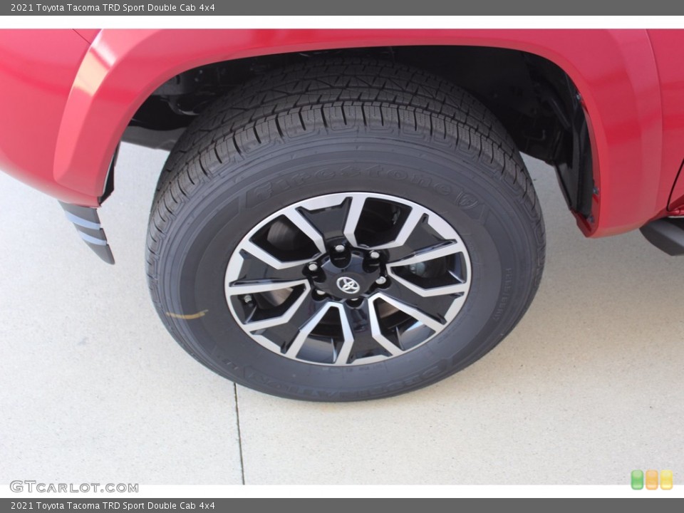 2021 Toyota Tacoma TRD Sport Double Cab 4x4 Wheel and Tire Photo #140183054