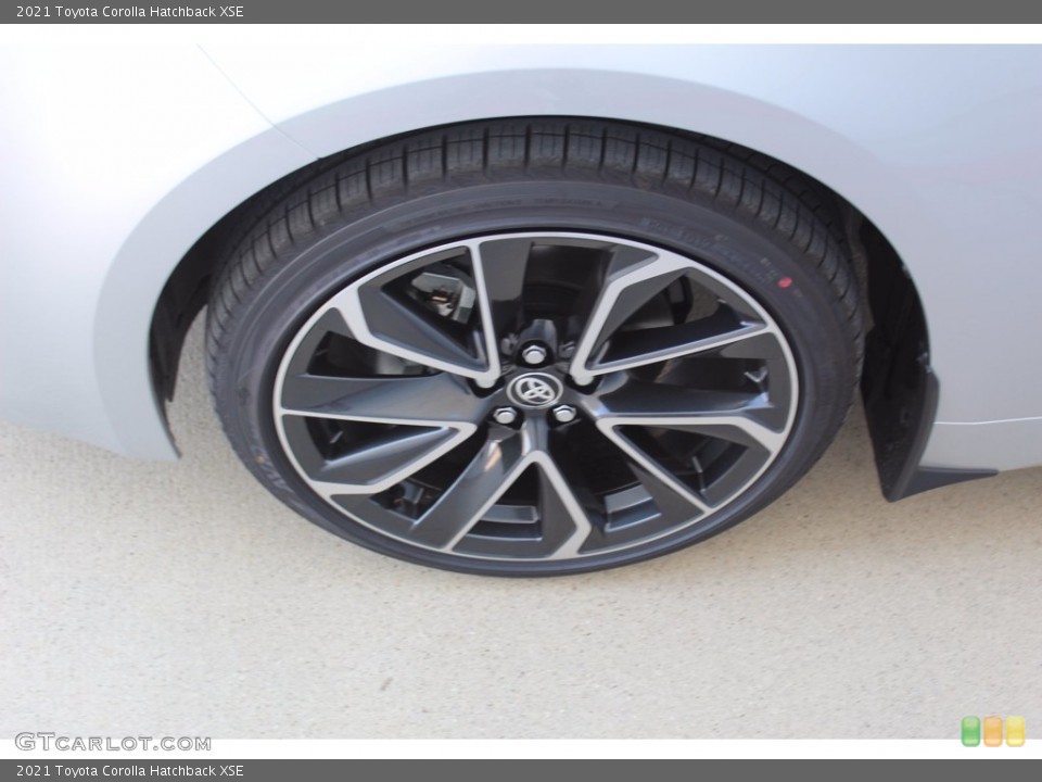 2021 Toyota Corolla Hatchback XSE Wheel and Tire Photo #140184101