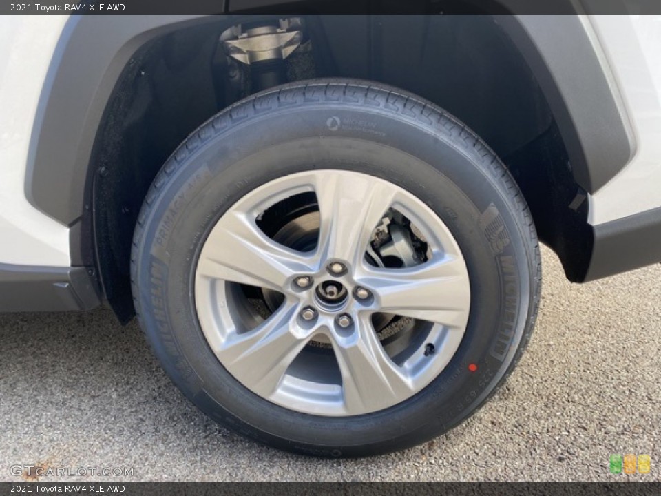2021 Toyota RAV4 XLE AWD Wheel and Tire Photo #140199501
